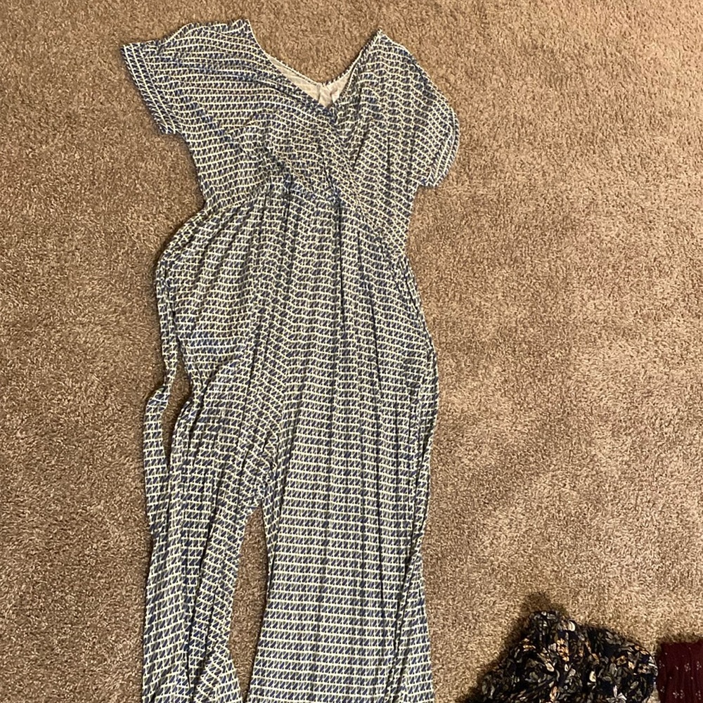 Latched Mama V-Neck Nursing Jumpsuit